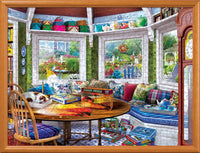 Home Sweet Home - Puzzler's Retreat 550 Piece Puzzle