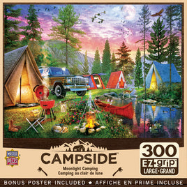 Campside - Moonlight Camping 300 Piece EZ Grip Puzzle
