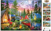 Campside - Moonlight Camping 300 Piece EZ Grip Puzzle