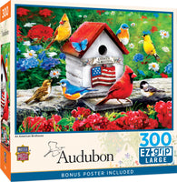 Audubon - An American Birdhouse 300 Piece EZ Grip Puzzle