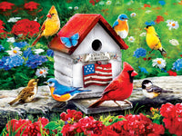 Audubon - An American Birdhouse 300 Piece EZ Grip Puzzle