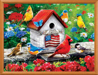 Audubon - An American Birdhouse 300 Piece EZ Grip Puzzle