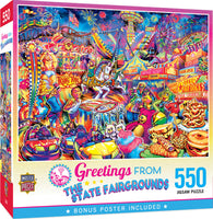 Greetings From - The State Fairgrounds 550 Piece Puzzle