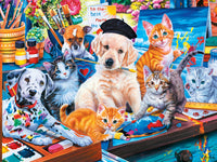 Playful Paws - Arts and Crafts 300 Piece EZ Grip Puzzle