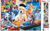 Playful Paws - Arts and Crafts 300 Piece EZ Grip Puzzle