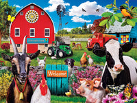 Green Acres - Welcoming Committee 300 Piece EZ Grip Puzzle