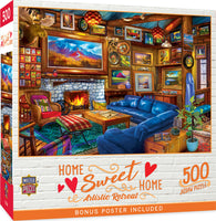 Home Sweet Home - Artistic Retreat 500 Piece Puzzle