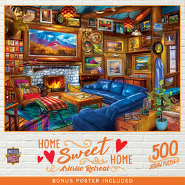 Home Sweet Home - Artistic Retreat 500 Piece Puzzle