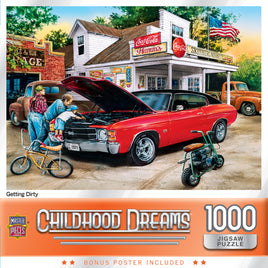 Childhood Dreams - Getting Dirty 1000 Piece Puzzle