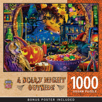 Halloween - A Scary Night Outside 1000 Piece Puzzle