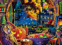 Halloween - A Scary Night Outside 1000 Piece Puzzle