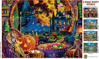 Halloween - A Scary Night Outside 1000 Piece Puzzle