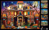 Halloween - Haunted House on the Hill 1000 Piece Puzzle