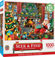 Holiday - Seek & Find - Christmas Surprise 1000 Piece Puzzle