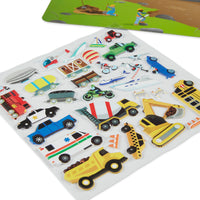 Puffy Sticker Play Set - Vehicles