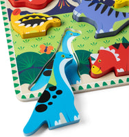 Dinosaurs Chunky Puzzle - 7 Pieces