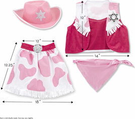 Cowgirl Role Play Costume Set