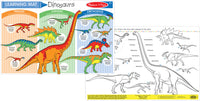 Dinosaurs Color-A-Mat (Bundle of 6)