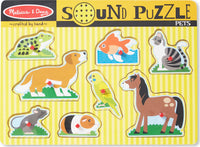 Pets Sound Puzzle - 8 Pieces