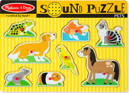 Pets Sound Puzzle - 8 Pieces