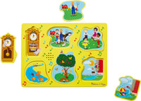 Sing-Along Nursery Rhymes Sound Puzzle - Yellow