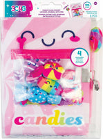 Candy Plush Pocket Locking Journal