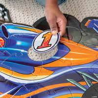Floor Puzzle: Racecar