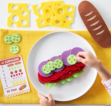 Math Sandwich Preschool Math Game