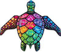 Large Sea Turtle Kite - Rainbow