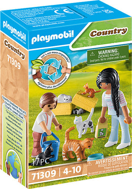 Playmobil Cat Family