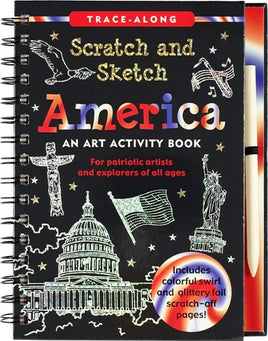 Scratch & Sketch America (Trace-Along)