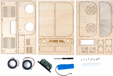 Tune-In DIY Bluetooth Speaker - Wooden Build Kit