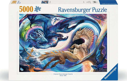 Jigsaw Puzzle Dragon Day and Night 5000p - 5000 Pieces Puzzle