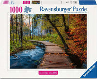 Autumnal Wooden Trail 1000 Pc Puzzle