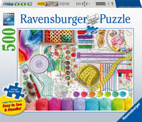 Needlework Station (300 pc Large Format Puzzle)