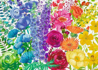 Floral Rainbow (300 pc Large Format Puzzle)