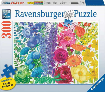 Floral Rainbow (300 pc Large Format Puzzle)