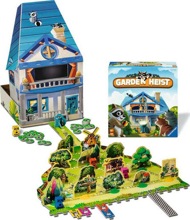 Ravensburger Garden Heist Board Game – Family Fun Hide and Seek with Raccoons