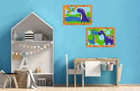 CreArt Jr: Paint-By-Number -  Land of the Dinosaurs (2 images)