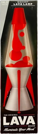 Astrosurge Red Rocket LAVA Lamp 14.5"