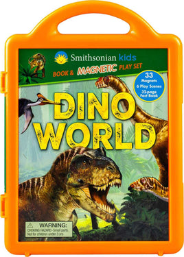 Smithsonian Kids: DinoWorld Book and Magnetic Play Set
