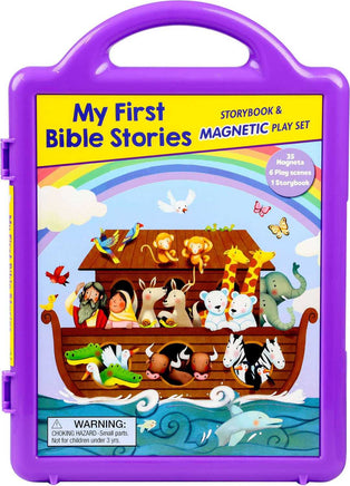 My First Bible Stories: Storybook & Magnetic Play Set