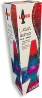 Lava Berry Glitter Lamp 14.5"