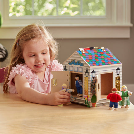 Melissa & Doug Wooden Doorbell House