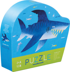 Mini Puzzle 12pc - Shark City