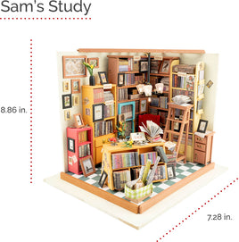 DIY Miniature House: Sam's Study