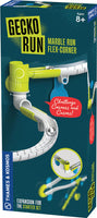 Gecko Run: Marble Run Flex-Corner Expansion Pack