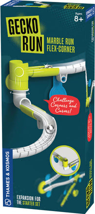 Gecko Run: Marble Run Flex-Corner Expansion Pack