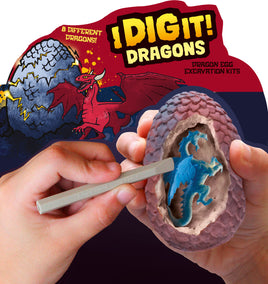 I DIG IT! DRAGONS - Dragon Egg Excavation Kit (Assorted)