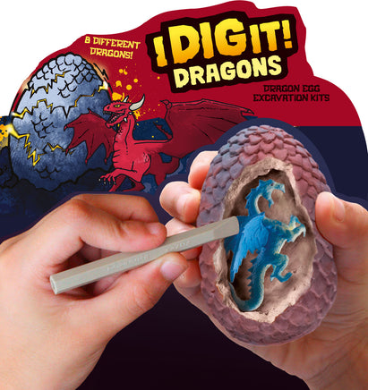 I DIG IT! DRAGONS - Dragon Egg Excavation Kit (Assorted)